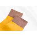 Women contrast-color ankle socks cotton colorful crew socks japanese girls street wholesale factory